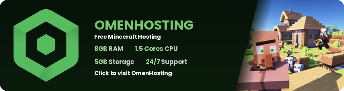 OmenHosting — Free Minecraft Hosting